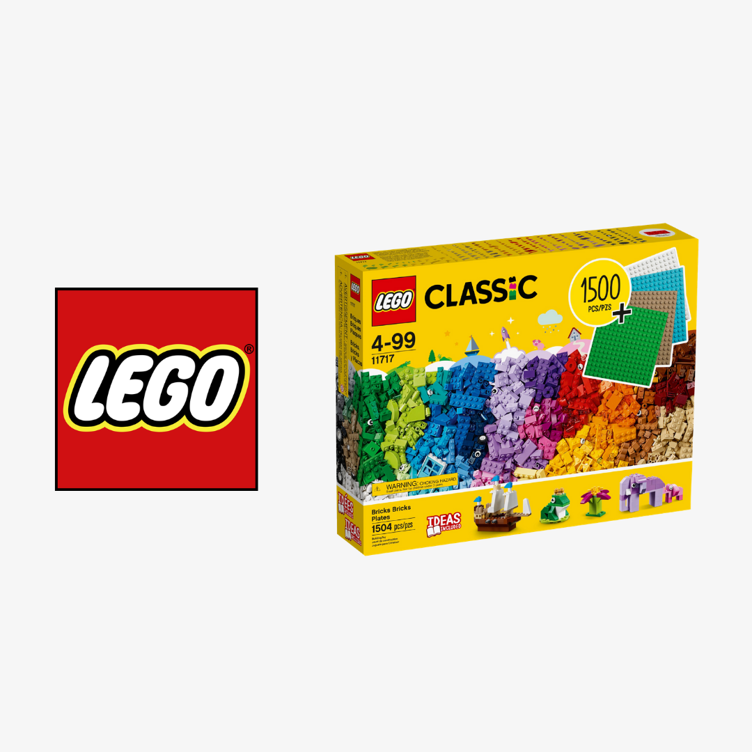 Creativity Built with Imagination: LEGO® Classic Bricks Bricks Plates